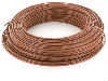 FIL DE CABLAGE RIGIDE H07 VU 1.5MM² MARRON