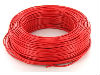 FIL DE CABLAGE RIGIDE H07 VU 2.5MM² ROUGE