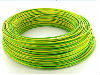 FIL DE CABLAGE RIGIDE H07 VR 10 VERT JAUNE