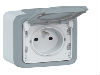 2P+T F/B GRIS SAILLIE IP55