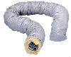 GAINE SOUPLE PVC ISOLEE D125MM LONGUEUR 6M