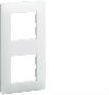PLAQUE 2 POSTES ENTR. 71CM BLANC ESSENSYA