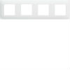 PLAQUE 4 POSTES ENTR. 71CM BLANC ESSENSYA